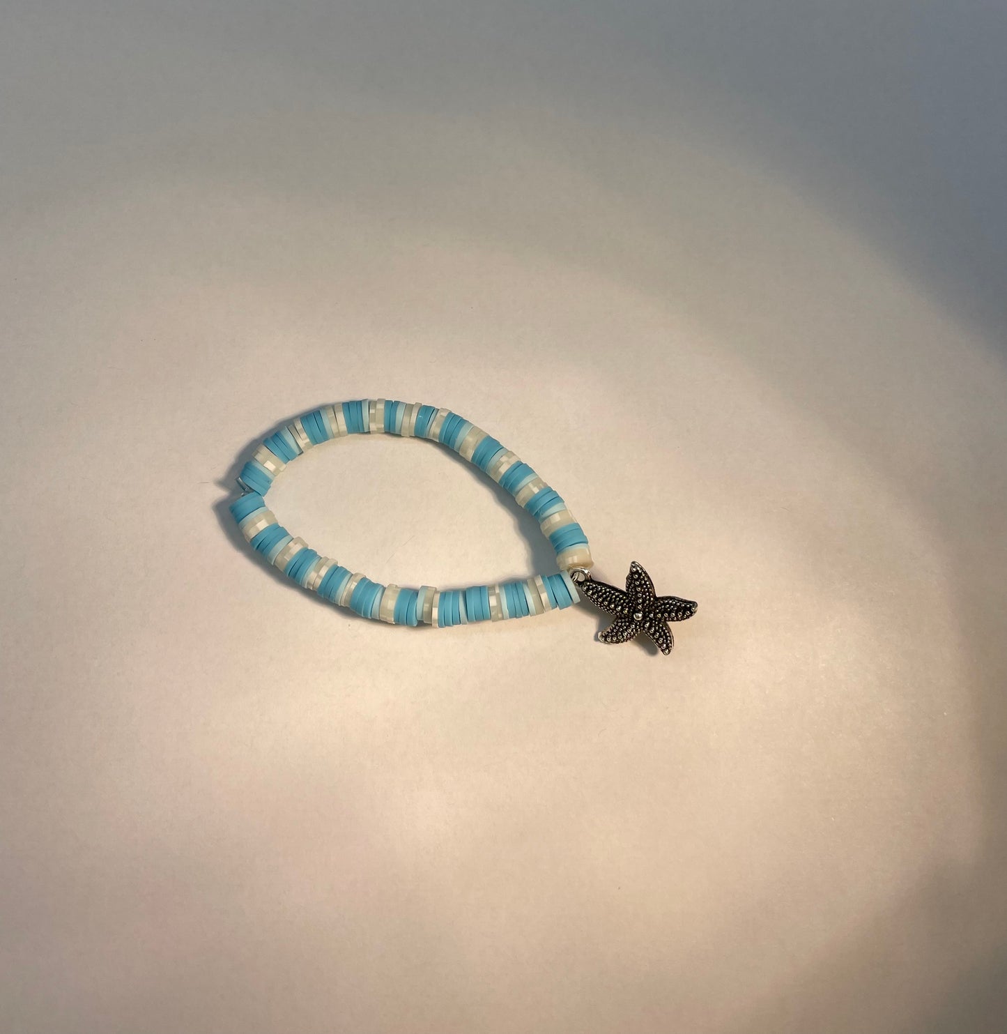 Blue and White Bracelet