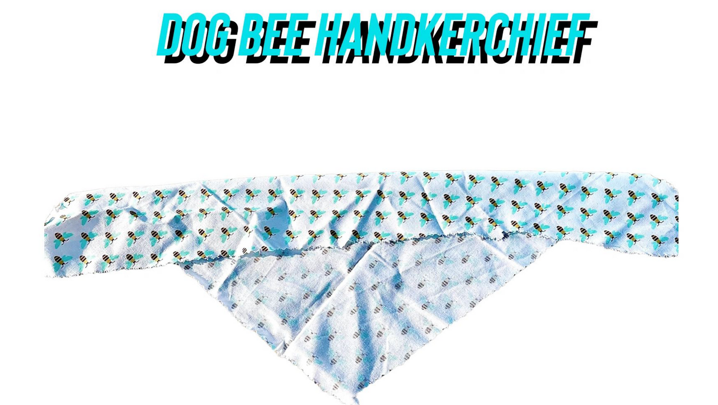 Dog Bee Handkerchief